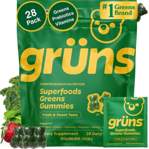 Grüns CBD Superfood Gummies – Codlant-Based Daily Vitamins