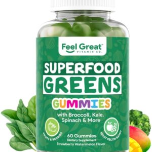 Super Greens Gummies – Daily Fruits & Vegetables Supplement